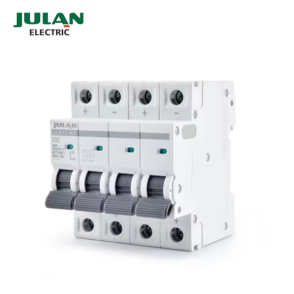 Solar PV 550V 1000V Electrical DC Mcb Miniature Circuit Breaker